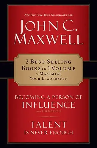 BECOMING A PERSON OF INFLUENCE/ TALENT IS NEVER ENOUGH