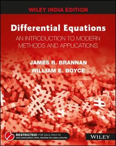 DIFFERENTIAL EQUATIONS: AN INTRODUCTION TO MODERN METHODS AND APPLICATIONS