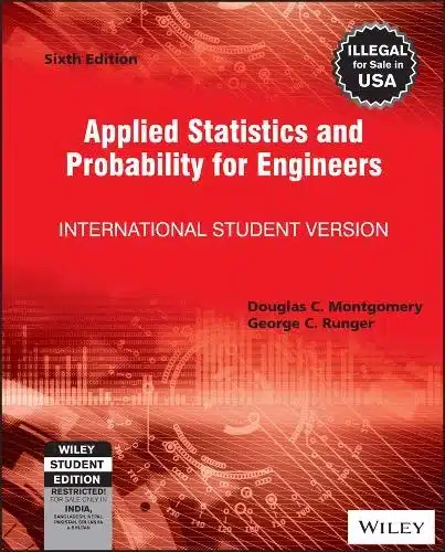 Applied Statistics And Probability For Engineers, 6/Ed