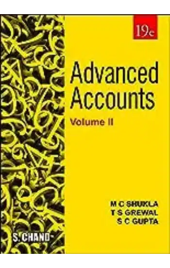 Advanced Accounts Vol- Ii