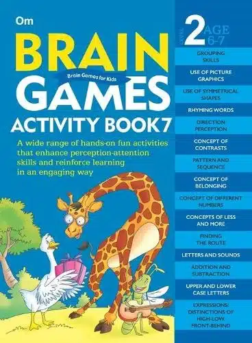 Brain Games Activity Book Book-7 (Level 2 )