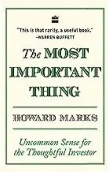 The Most Important Thing