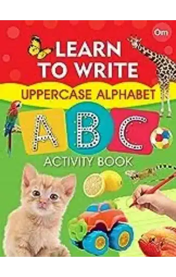Learn To Write Uppercase Alphabet ABC Activity Book