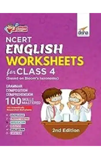 Disha Perfect Genius NCERT English Worksheets for Class 4 (based on Bloom's taxonomy) 2nd Edition