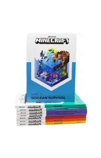MINECRAFT 8 BOOK PAPERBACK SLIPCASE