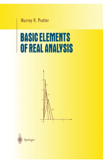 BASIC ELEMENTS OF REAL ANALYSIS