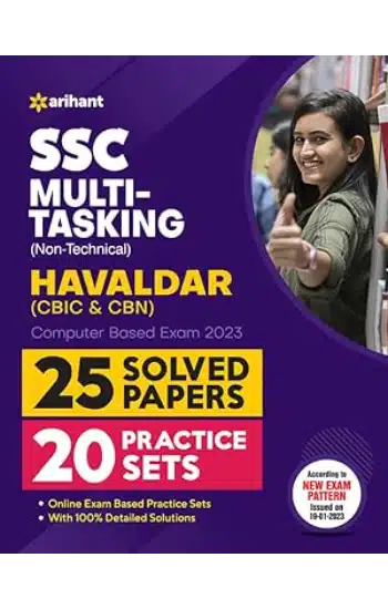 SSC Multi Tasking Non Technical Hawaldar 20 Practice Sets and 25 Solved Papers 2023