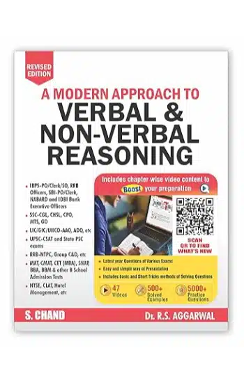 A Modern Approach To Verbal & Non-Verbal Reasoning (Fully Revised) 2022-23 (Latest Edition)