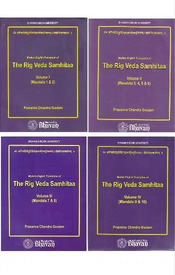 Modern English translation of The Rig Veda Samhitaa (Vol. I - IV)
