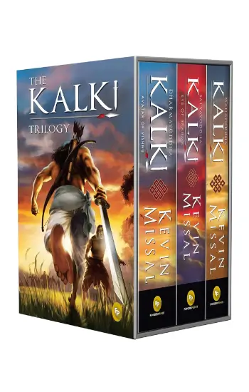 The Kalki Trilogy:- Set of 3 Books: Avatar of Vishnu, Eye of Brahma, Sword of Shiva