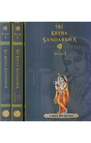 Sri Krsna Sandarbha (Set of 3 Volumes)
